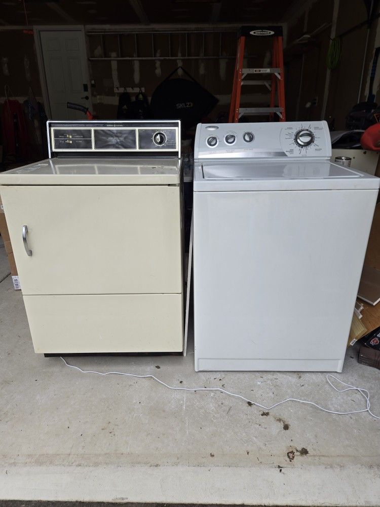 Washer and Dryer