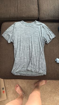 Blue/grey Workout Shirt