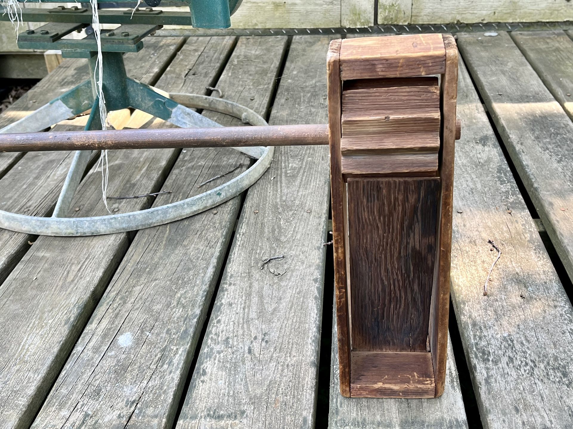 Antique Football Clacker