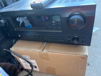 Denon receiver with remote