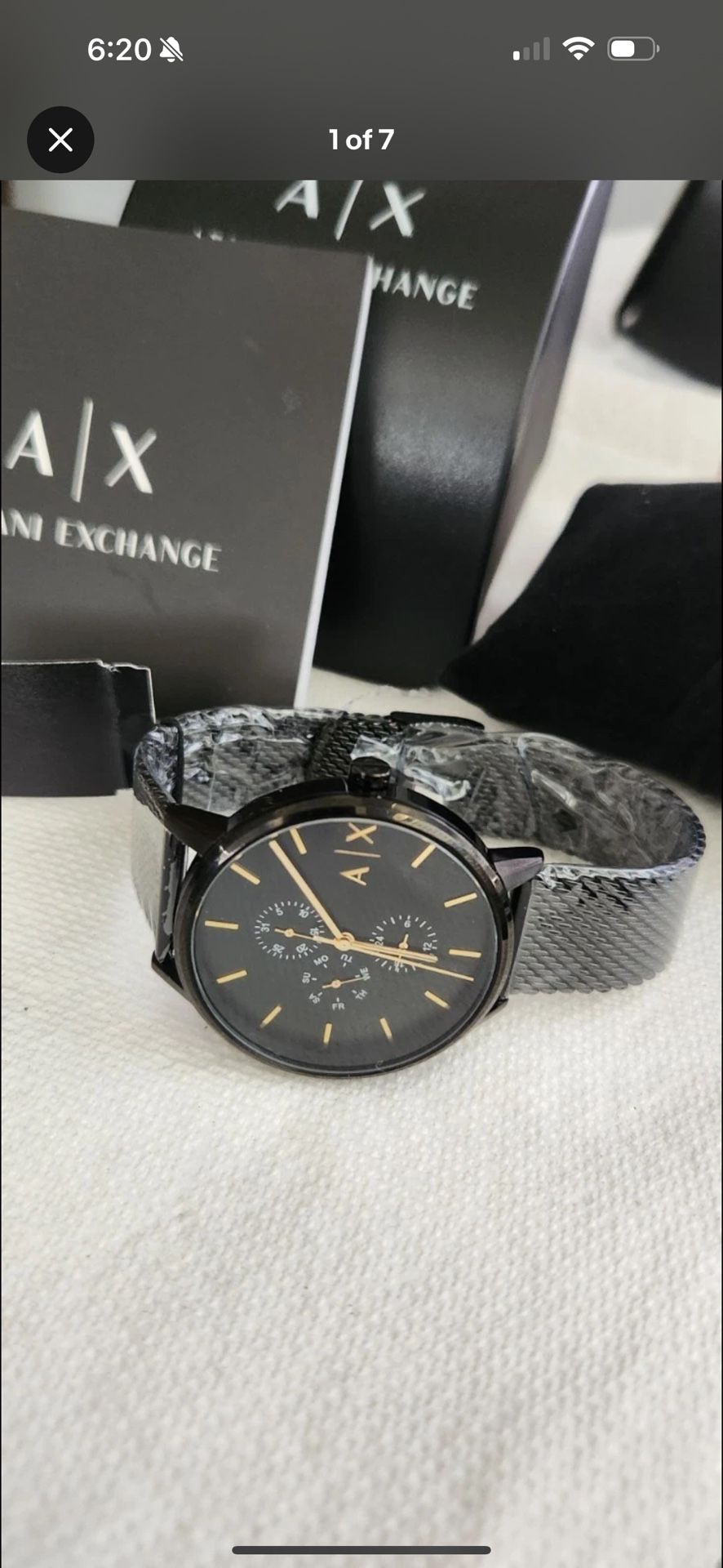 armani men watch new s
