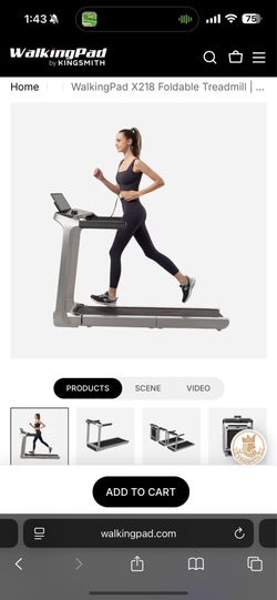 Walking Pad Treadmill X218