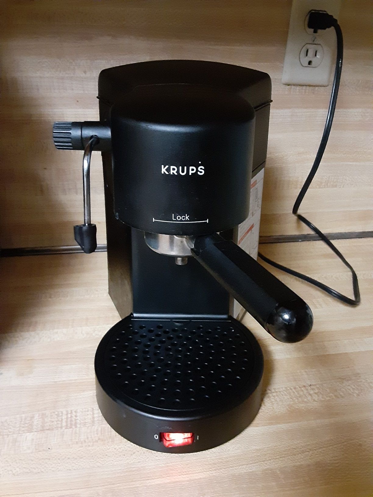 Krups espresso n late maker