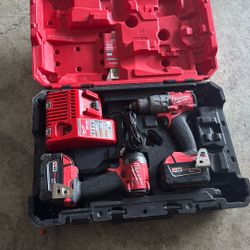 M18 Impact And Hammer Drill 3697 -22