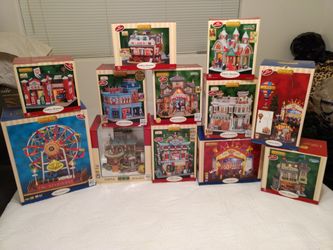 Mechanical Winter Fair Rides