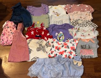 Baby Girls Clothing Bundle 0/3M