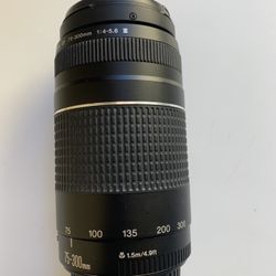 Canon Zoom Lens 75-300 mm EF F4-5.6 III