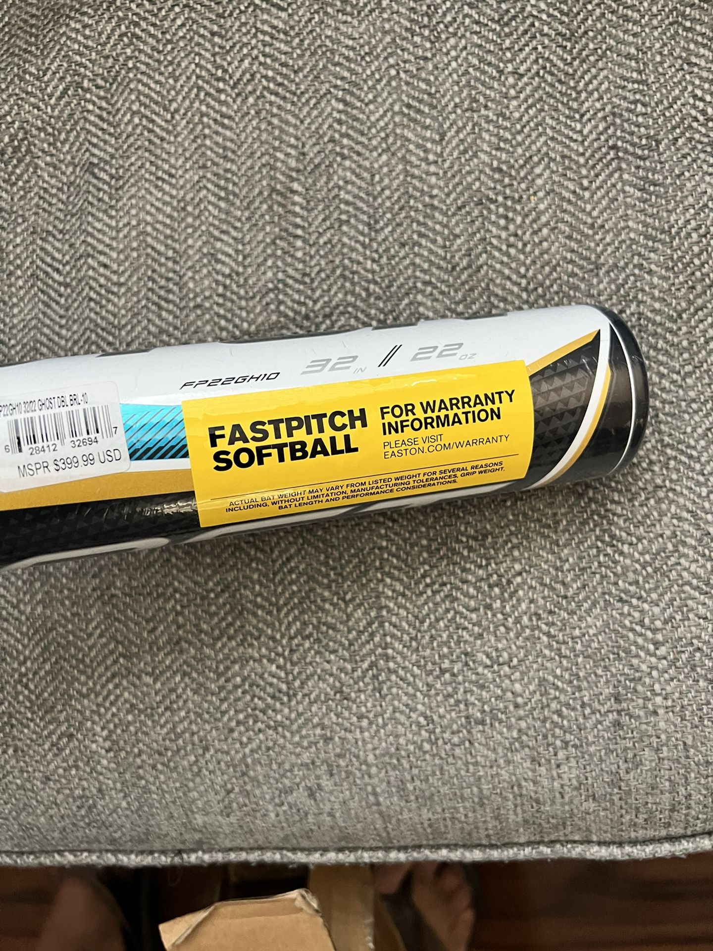 Easton ghost fastpitch softball bat 32/22 new