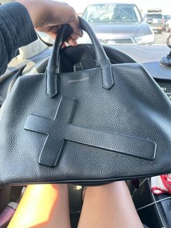 Vlieger & Vandam Day Tripper Crucifix Leather Bag