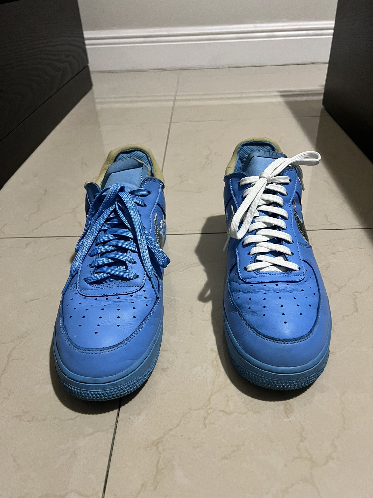 Nike Air force Off-white Blue 12