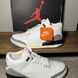 Size 12 - Nike Air Jordan 3 Retro White Cement Reimagined DS -  *FAST SHIP*