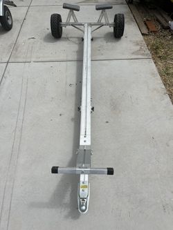 Trailex aluminum boat launching dolly