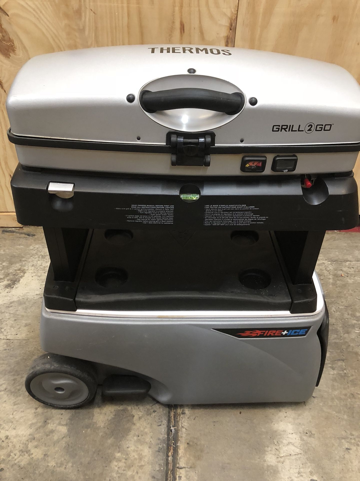 Thermos Grill 2 Go Fire And Ice Grill Cooler Combo for Sale in Pensacola FL OfferUp