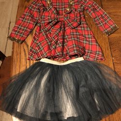 Christmas Outfit Size 4/5 Girls 