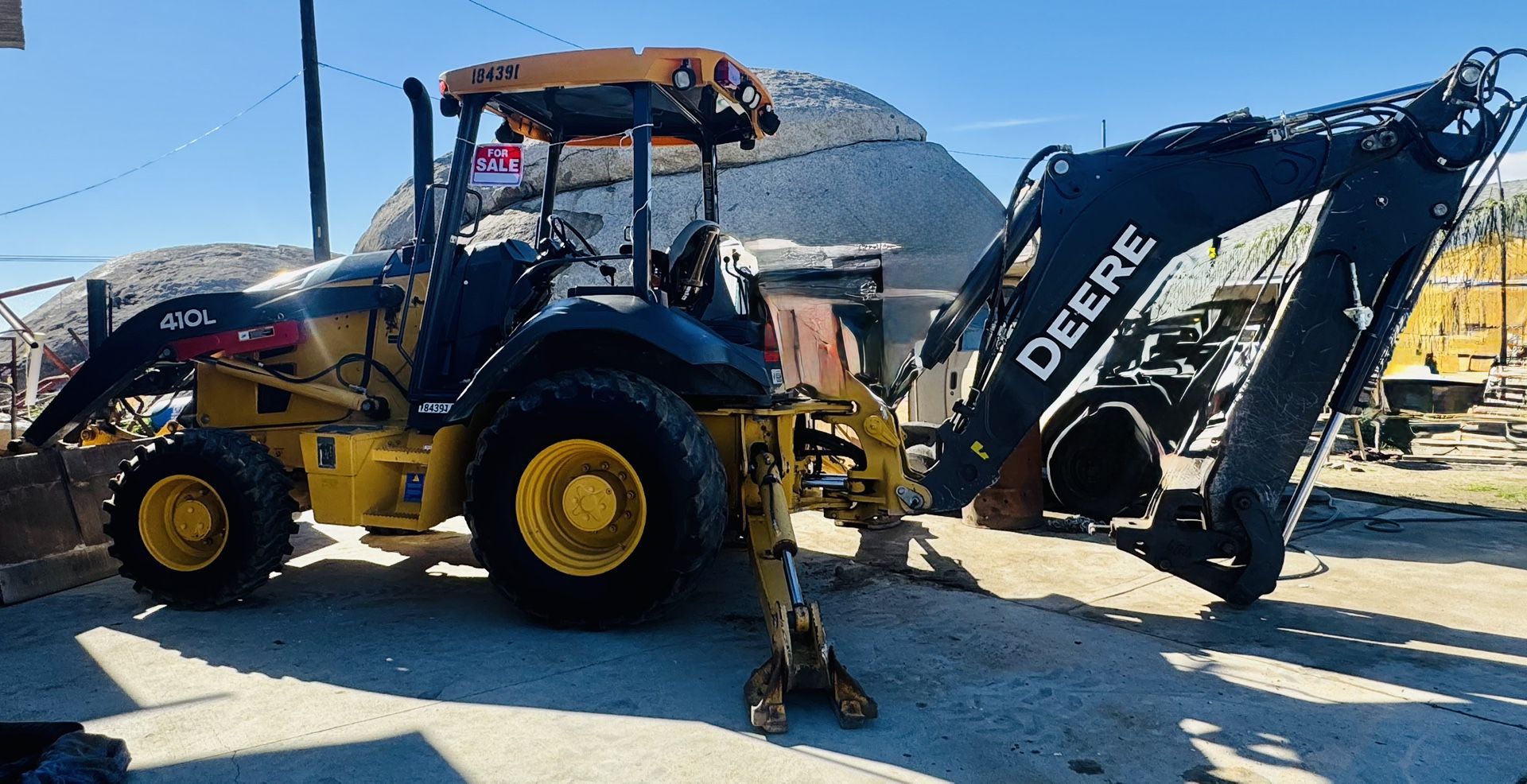 2016 John Deere 410L 4x4 Backhoe Loader