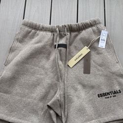 DARK OATMEAL ESSENTIALS SHORTS