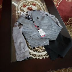 Boys 4 Piece Set Sizes 4t and 8 Size Available