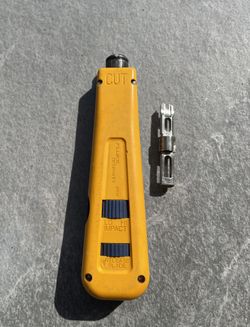 Punch Down Tool Fluke Network With New Blade