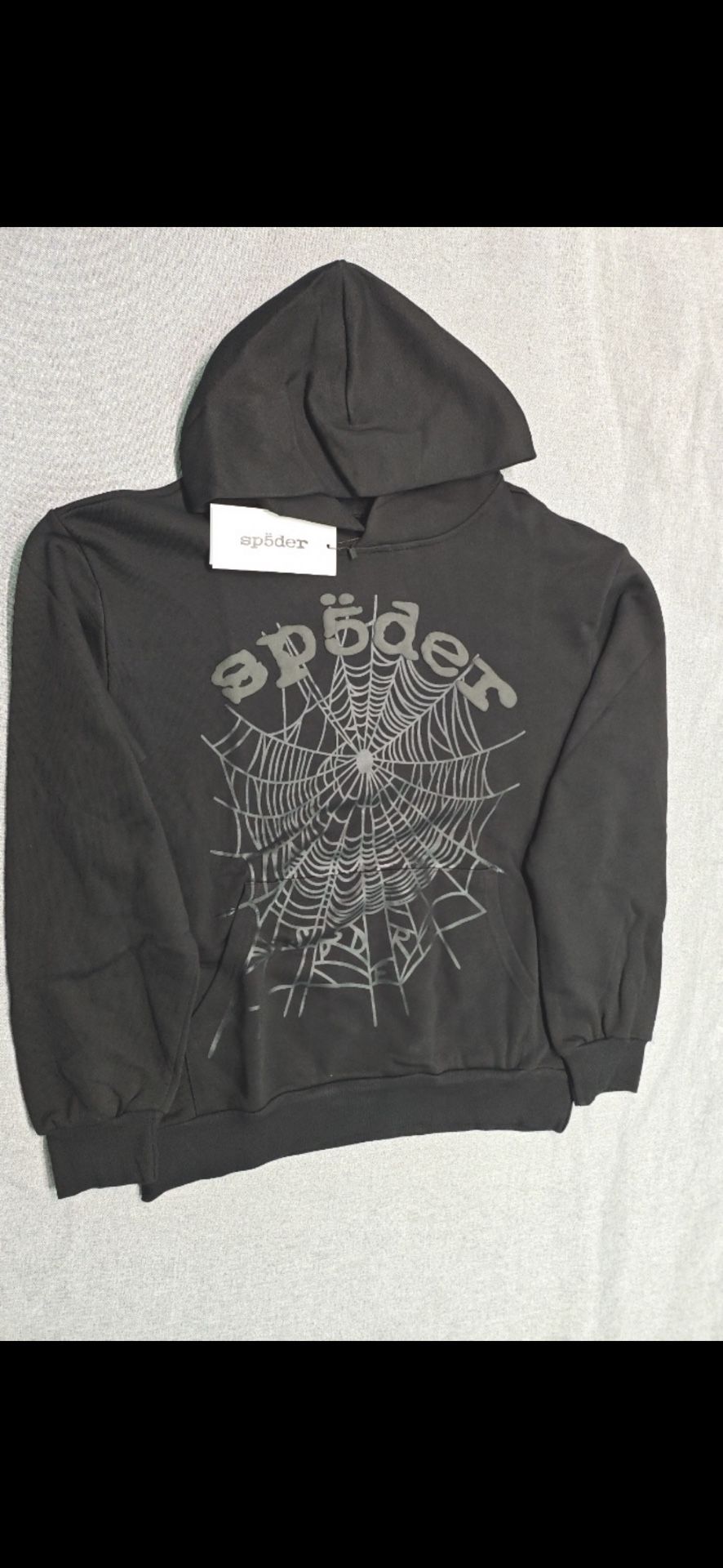 Sp5der hoodie black