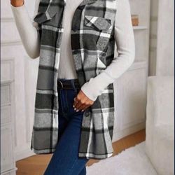 Plaid Vest From Shein 