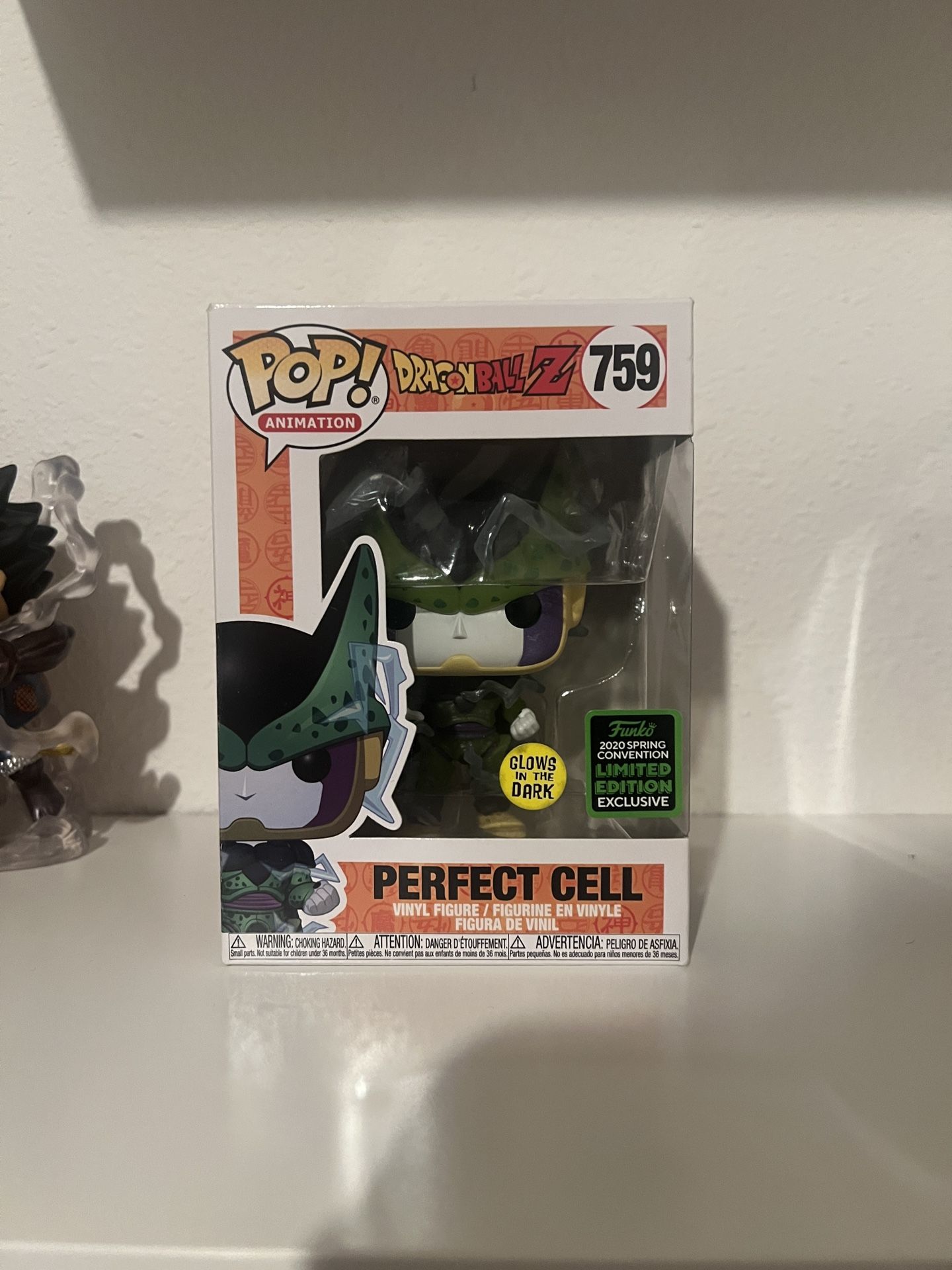 FUNKO POP PERFECT CELL DRAGON BALL Z GLOW IN THE DARK