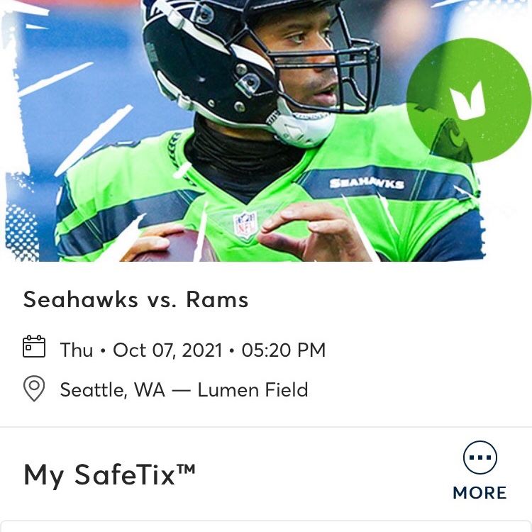 Seahawks Home Opener (Hawks V Rams) for Sale in Seattle, WA - OfferUp