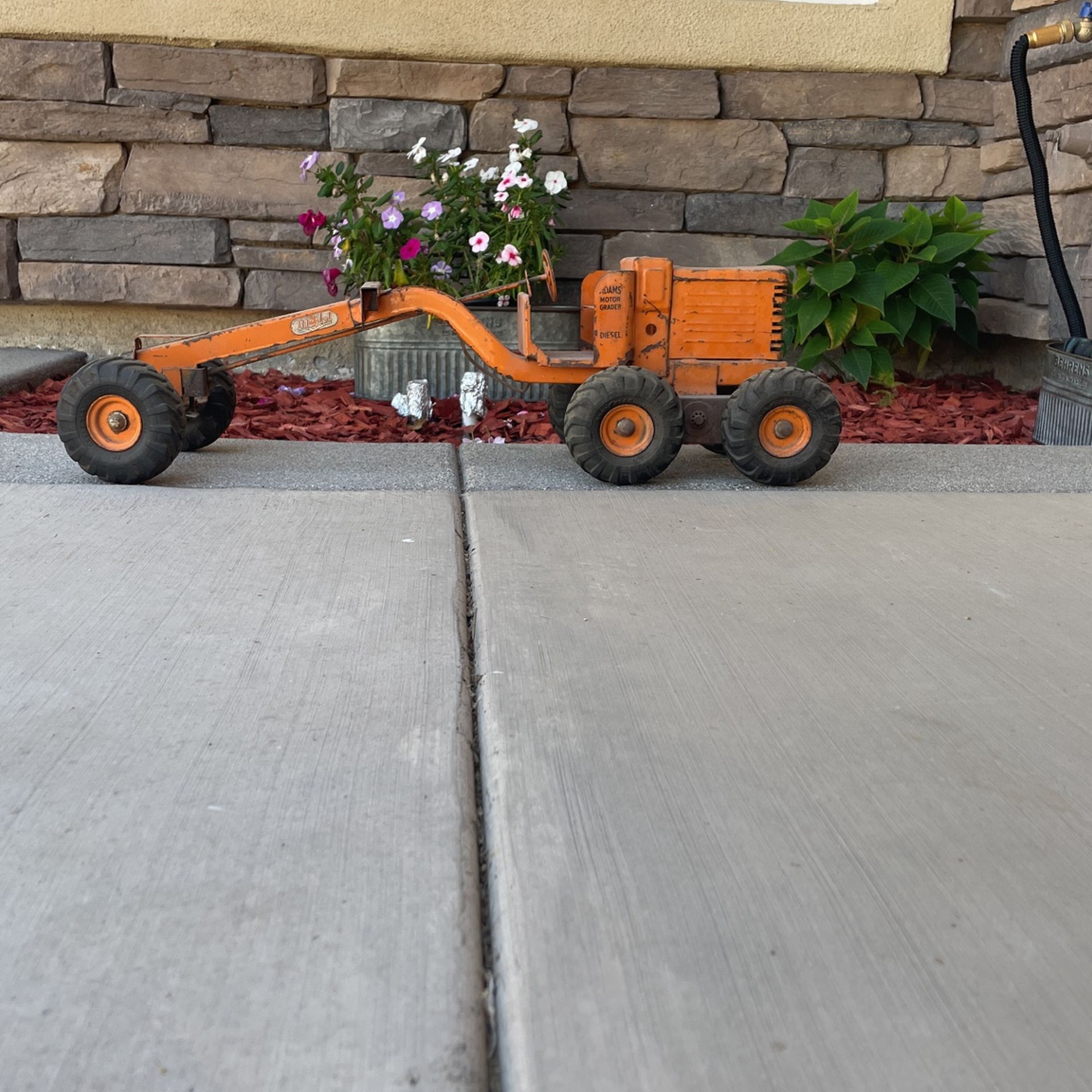 Vintage 1950 Doepke Adams Motir Grader For Parts