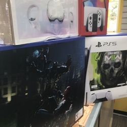 Ps5 Spider Man Oculus Meta Quest2 Nintendo Switch New Sealed No Credit Needed Pay Down Only