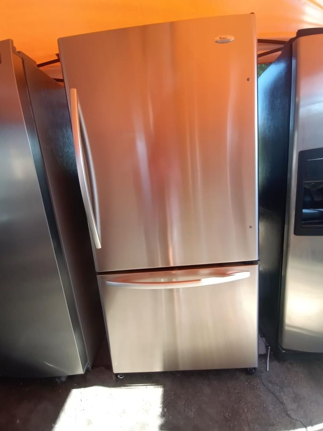 Whirlpool Bottom Freezer  White Refrigerator
