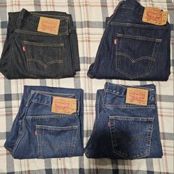 Levi Jeans and Ben Davis Shit 
