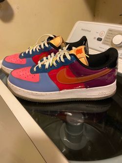 DV5255-400 Nike Air Force 1 Low SP Undefeated Multi-Patent Total Men's Size 10.5