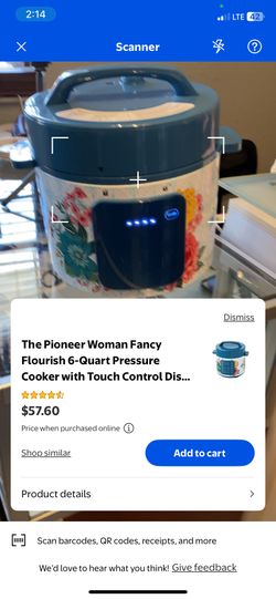 The Pioneer 6 Quart Pressure Cooker 