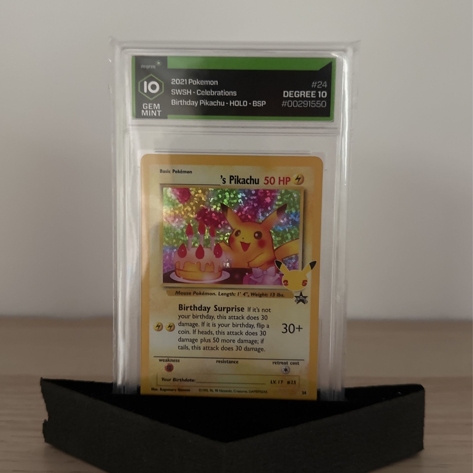 Graded Pokemon Cards NM8 or GEM MINT 10