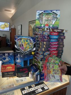LOT Of Pokémon Cards Assorted Unopened Boxes