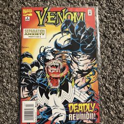 Venom: Separation Anxiety #4 (Marvel Comics March 1995)