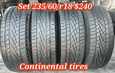 Set of 4 continental tires 235/60/r18 ‼️ free instalation and balance ‼️