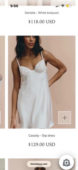 New bridal robe