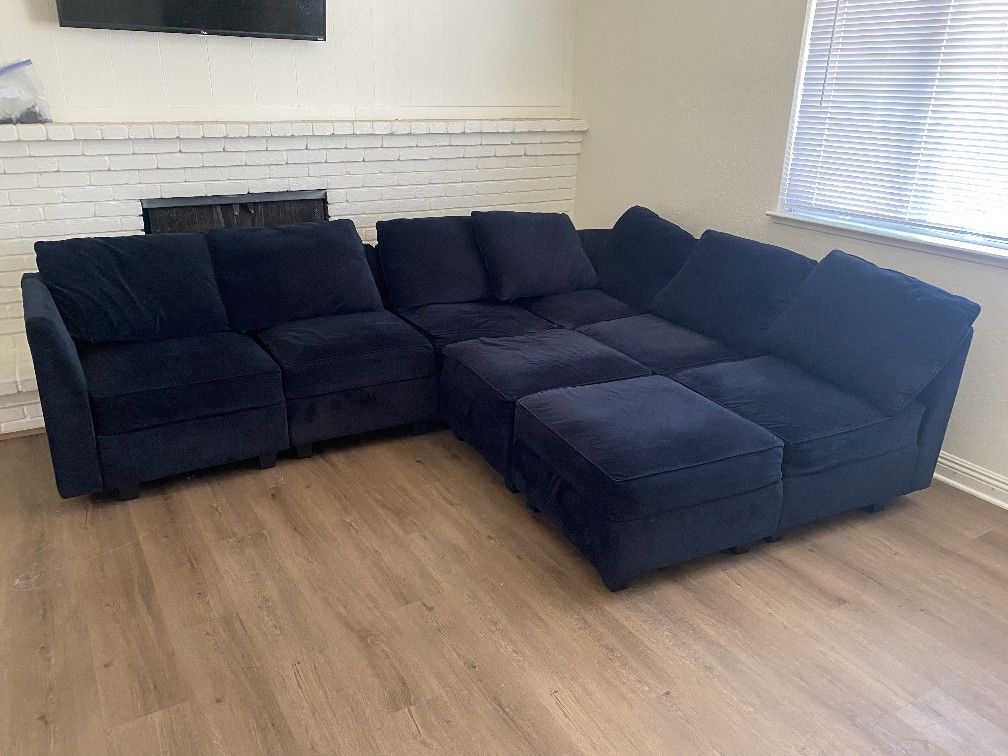 Black Sectional Couch