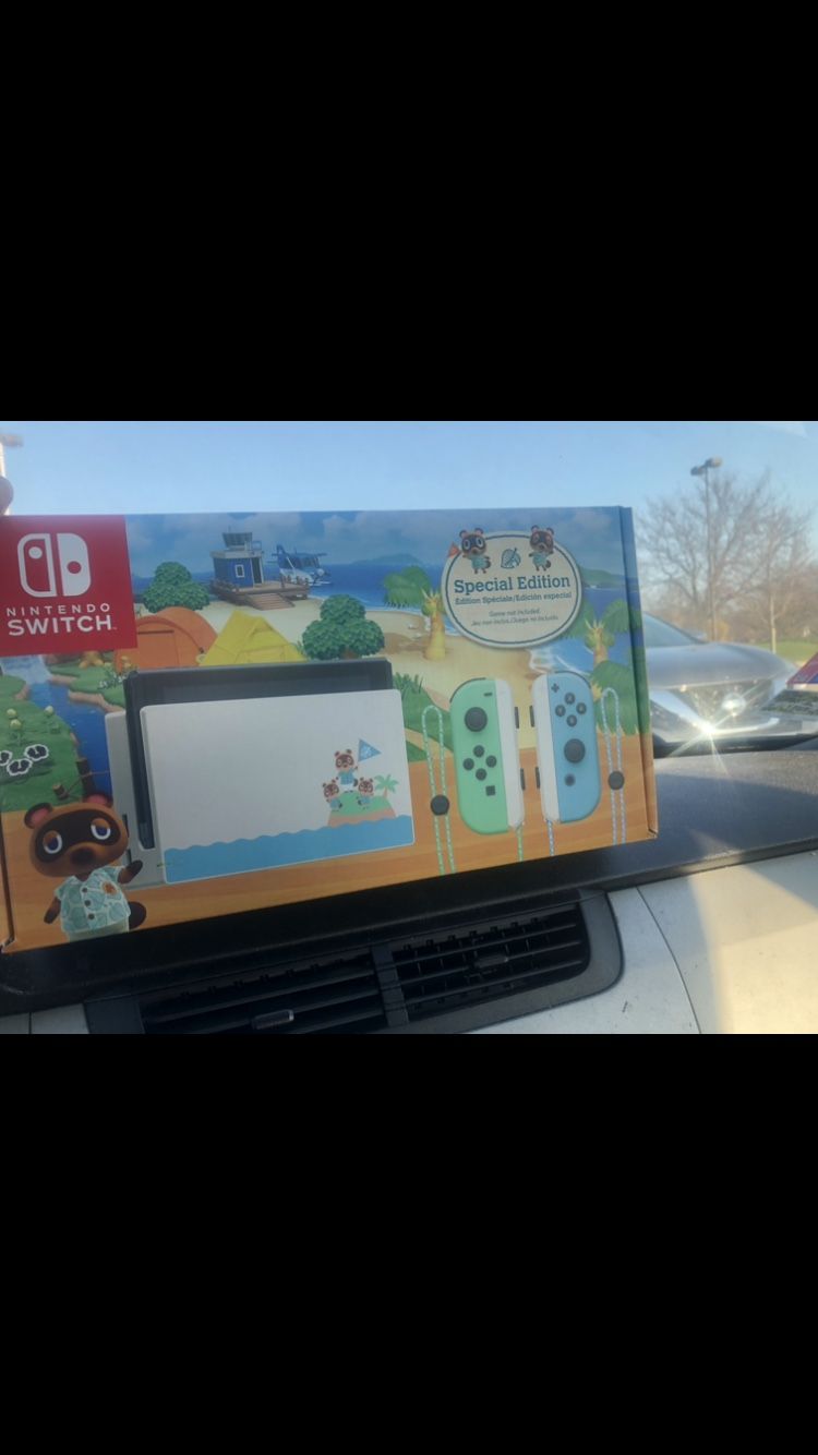 Animal Crossing Nintendo Switch System