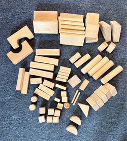 Wooden blocks for kids