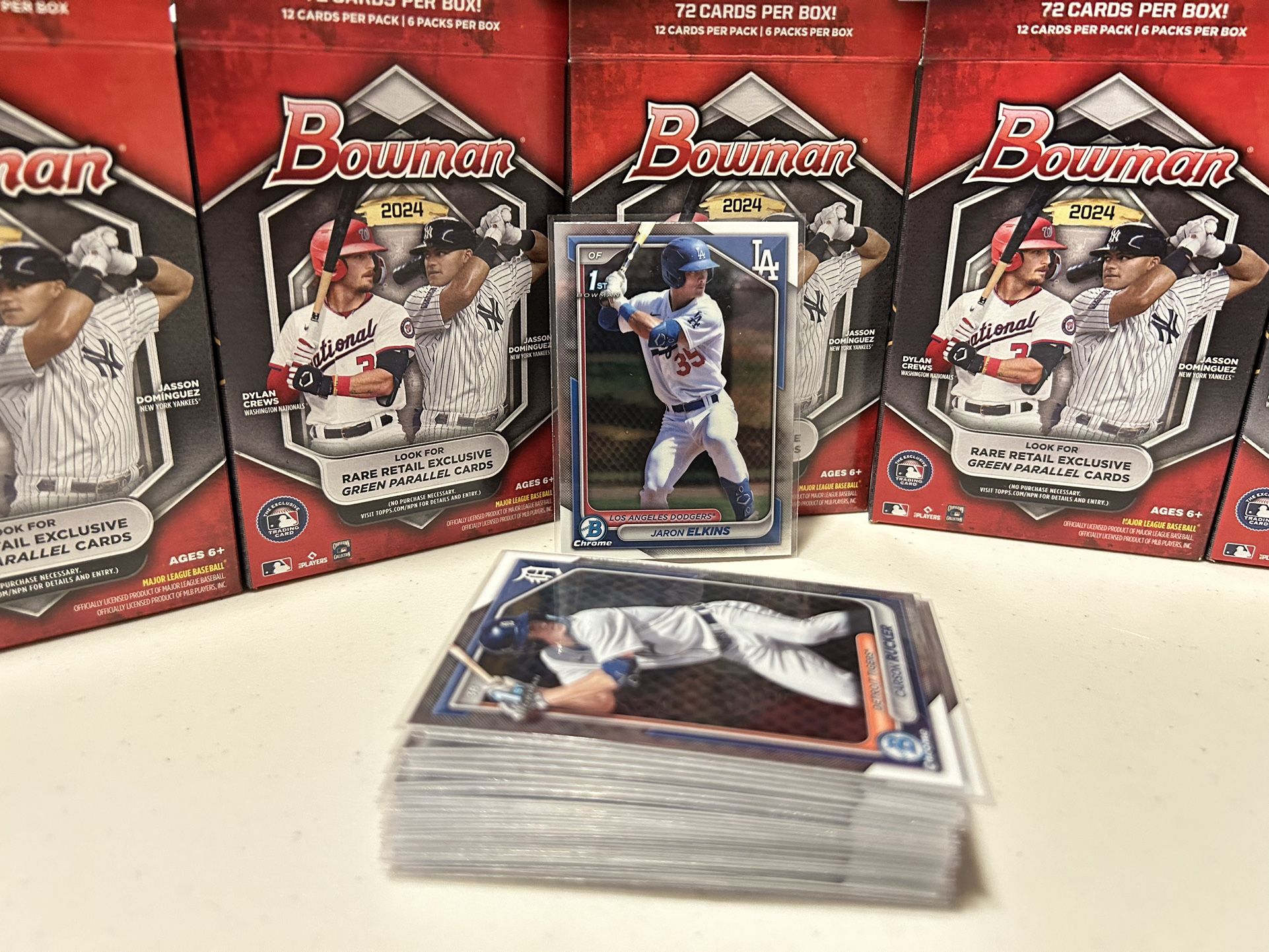 2024 Bowman Chrome Prospect Baseball (25 Total)