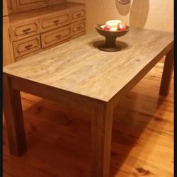 Solid Wood Dining Table 