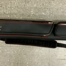 Cuetec Pro Line Soft Pool Cue Case 2x4 Size Billiards Leather Holder Travel Hobby 