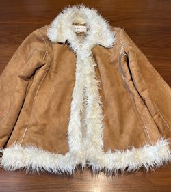 Faux Vintage Wool Coat