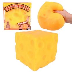 cheese squish toy