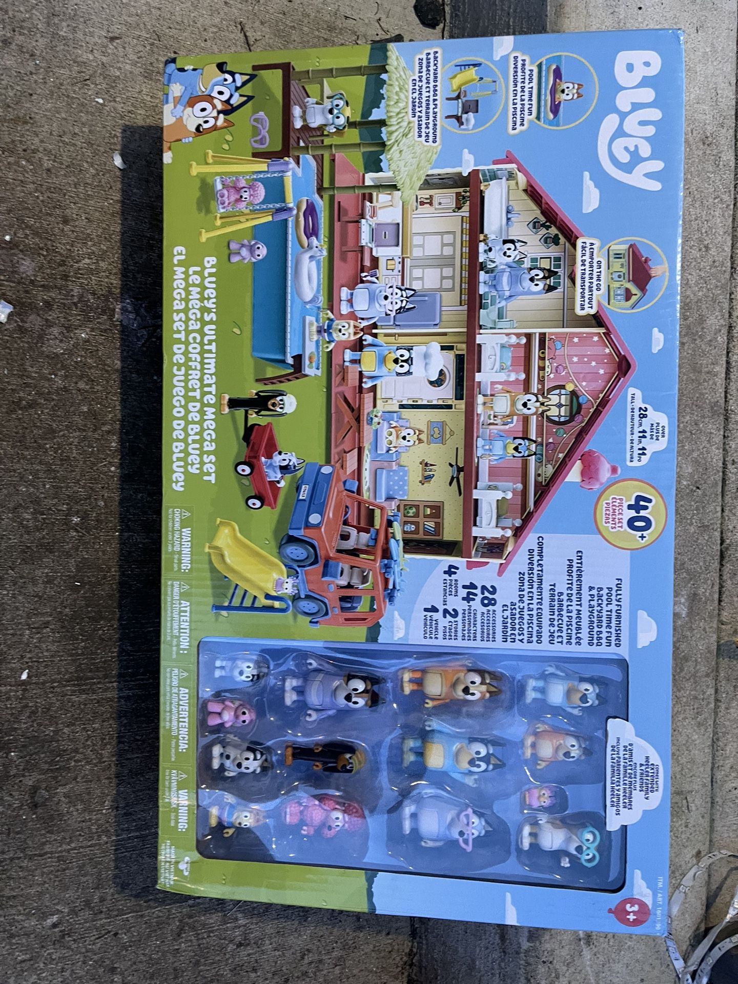 Bluey Mega Set Playhouse