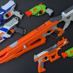 Nerf Guns & Gear Battle Bundle — Tons of Ammo, Vests, Magazines