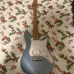 Guitar Ibanez AZ2204 Ice Blue Metallic with hard case