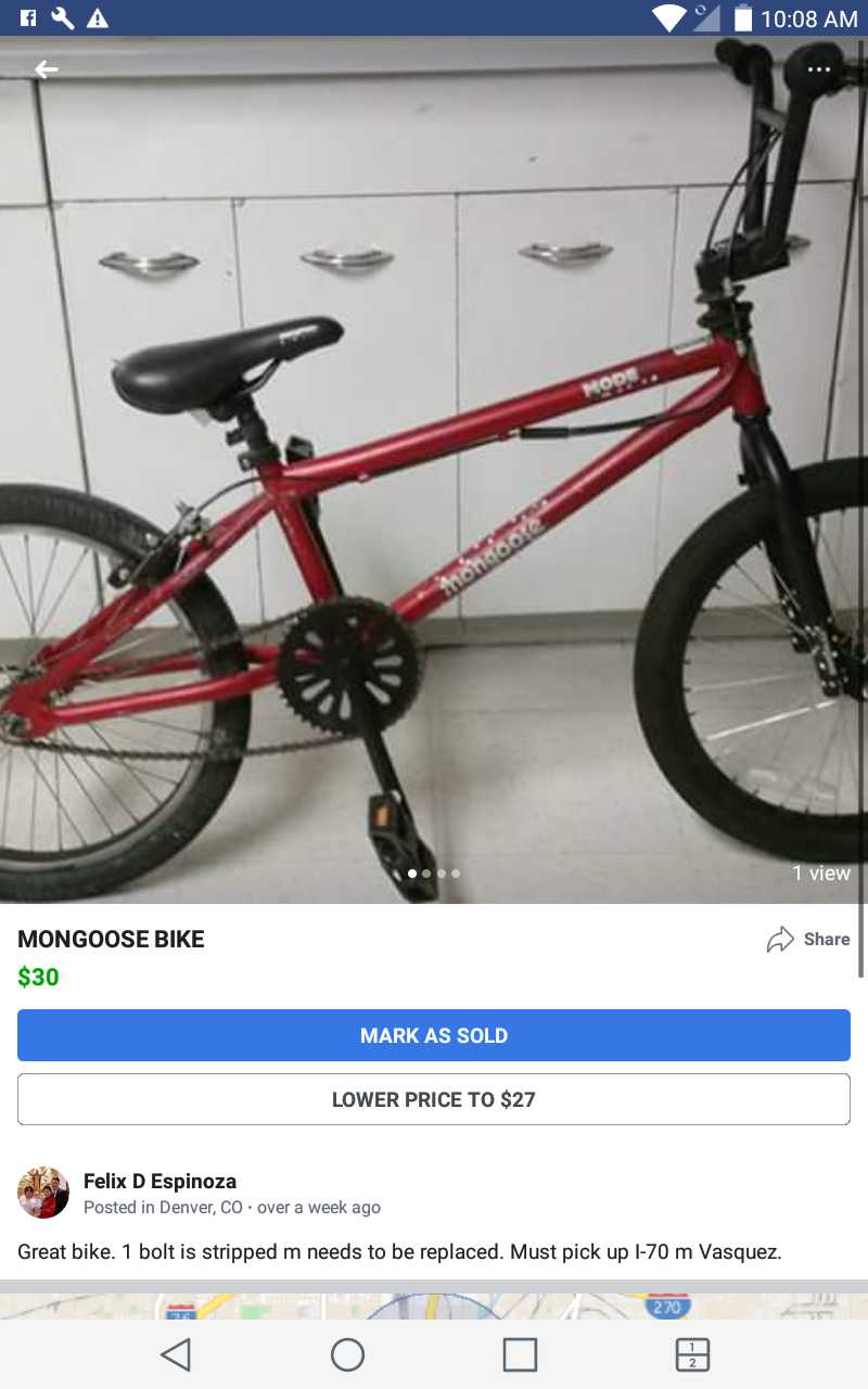 Mongoose bike