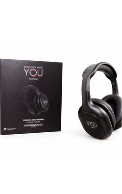 Emporio Armani Stronger Wireless Headphones Brand New
